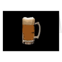 Bierkrug Grußkarten