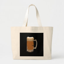 Bierkrug Leinentasche