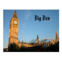 Big Ben-Postkarte