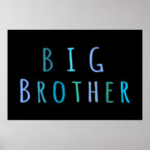 Big Brother in blue Posters