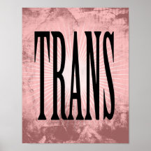 BIG TRANS TEXT PRINT