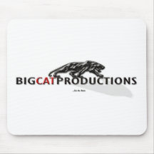 BIGCATPRODUCTIONS LOGO MOUSEPADS
