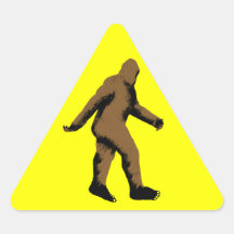 Bigfoot-Aufmerksamkeit Sticker