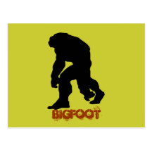 Bigfoot Postkarte