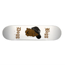 "BiggDogg " Bedrucktes Skateboard