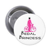 BikeChick Pedal-Prinzessin Buttons