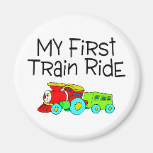Bilden Sie meine erste Zug-Fahrt aus Magnets