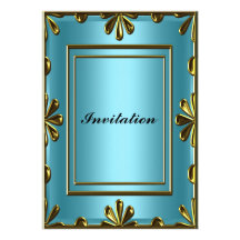 Billige Geburtstags-Party Einladungs-elegantes Bla