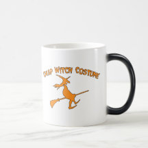 Billiges Hexe-Kostüm Tasse
