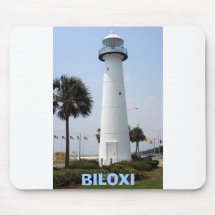 Biloxi Leuchtturm Mauspads