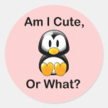 Bin ich niedlich oder was? sticker