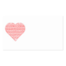 Binäre Valentinsgruß-Visitenkarten
