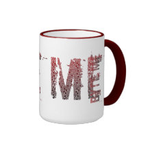 Binäres Byte ich Kaffee Tassen