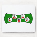 Bingo-Karte Mousepad