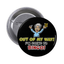 Bingo-Liebhaber Buttons