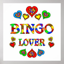 Bingo-Liebhaber Posterdrucke