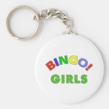 Bingo-Mädchen Schlüsselbänder