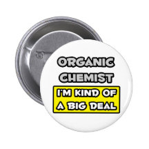 Bio Chemiker. Ich bin ein bisschen eine große Sach Anstecknadelbutton