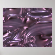 Bio Kunst-flüssiges Metallbelegknick-Veilchen Plakat