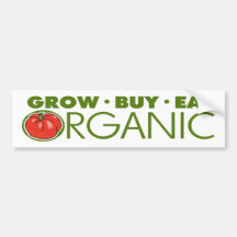 Bio Nahrung Auto Sticker
