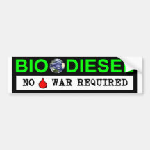 Biodiesel Auto Sticker