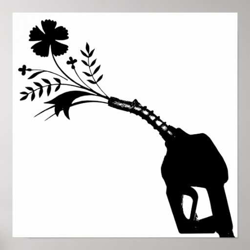 BIODIESEL-BLUMENSTRAUSS PLAKATE