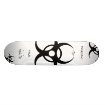 Biogefährdung-Brett Individuelle Skateboards