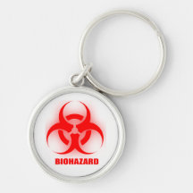 Biogefährdung Keychain Schlüsselband