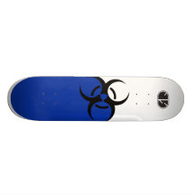 Biogefährdungblau Individuelle Skatedecks