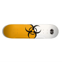Biogefährdungorange Personalisiertes Deck