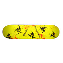 Biogefährliches materielles Skateboard Skateboarddeck