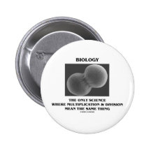 Biologie-Wissenschafts-Abteilungs-Vermehrung die g Anstecknadelbutton