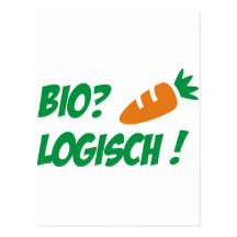 Biologisch Postkarte