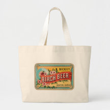 BIRKEN-BIER-VINTAGER PLAKAT-KUNST-DRUCK TRAGETASCHEN