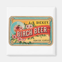 Birken-BierJB Dickey, Newton Kansas Magnete