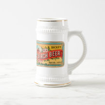 Birken-BierJB Dickey, Newton Kansas, Steins, Beche Tee Tasse