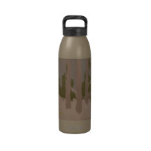 Birken-Waldwinter-Wasser-Flasche Wiederverwendbare Wasserflaschen