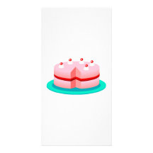 Birthday Cake Custom Photo Card