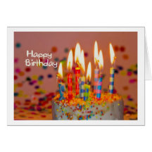 Birthday Cake Karte