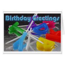 Birthday Greetings Karte