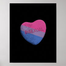 BISEXUELLE SÜSSIGKEIT - .PNG POSTERDRUCKE