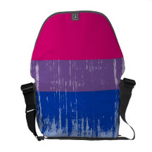 Bisexueller Stolz distressed.png Kurier Tasche