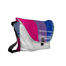 Bisexueller Stolz distressed.png Kurier Tasche