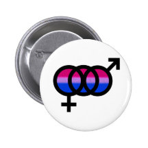 Bisexuelles Symbol Anstecknadelbuttons
