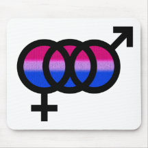 Bisexuelles Symbol Mousepad