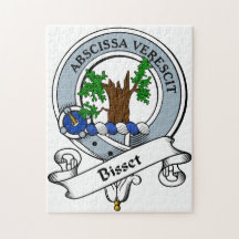 Bisset Clan-Abzeichen Jigsaw Puzzle
