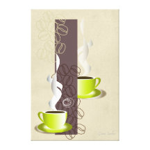Bistros u. Kaffee-Himmel Galerie Falt Leinwand
