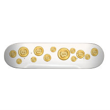 Bitcoin Skateboard Personalisierte Skateboarddecks