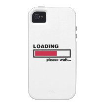 Bitte laden warten iPhone 4/4S cover