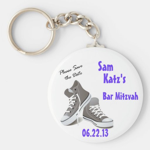 Bitte Save the Date Turnschuhe Keychain Schlüsselband